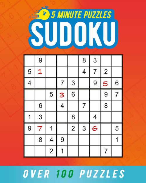 5 Minute Puzzles: Sudoku (Over 100 Puzzles) by Eric Saunders, 9781398859227