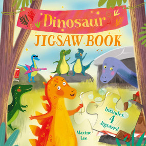 Dinosaur Jigsaw Book (Includes 4 Jigsaws!) by Regan, 9781838576561