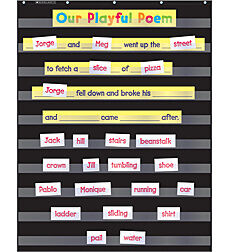 Standard (Black) Pocket Chart by Scholastic, 9780545732772