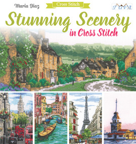 Stunning Scenery in Cross Stitch by Maria Diaz, 9786059192125