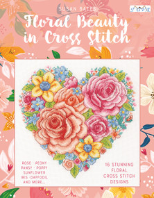 Floral Beauty in Cross Stitch (16 Floral Cross Stitch Designs) by Susan Bates, 9786059192767