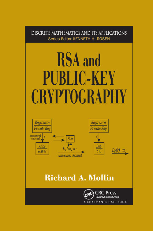 RSA and Public-Key Cryptography by Richard A. Mollin, 9780367395650