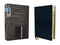 NIV, Thinline Reference Bible (Deep Study at a Portable Size), Leathersoft, Navy, Red Letter, Thumb Indexed, Comfort Print by Zondervan, 9780310462743