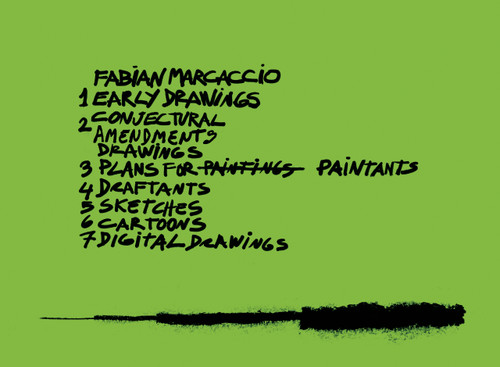 Fabian Marcaccio: Drawings (Kienbaum Artists' Books 2026) by Fabian Marcaccio, 9783864424793