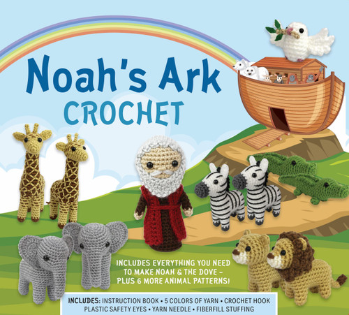 Noah's Ark Crochet (Stitch Noah and His Incredible Arc Full of Animals) by Kati Gálusz, 9780785850113