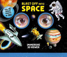 Blast Off Into Space: Immersive 3D Viewer Book by Liberum Donum, David Hawcock, 9781805706991