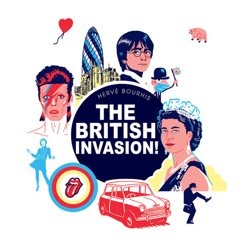 The British Invasion! by Herve Bourhis, 9781681123424