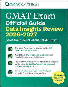 GMAT Official Guide Data Insights Review 2026 - 2027 (Book + Online Question Bank) by GMAC (Graduate Management Admission Council), 9781394413850