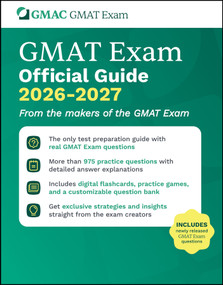 GMAT Official Guide 2026 - 2027 (Book + Online Question Bank) by GMAC (Graduate Management Admission Council), 9781394412808