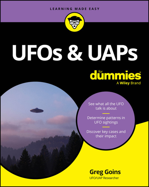 UFOs & UAPs For Dummies by Greg Goins, 9781394419395