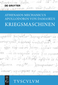 Kriegsmaschinen (Griechisch - deutsch) (German Edition) by Athenaios Mechanicus, Apollodoros von Damaskus, Francesco Fiorucci, 9783119148337