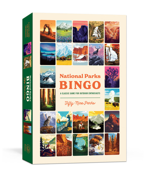 National Parks Bingo (A Classic Game for Outdoor Enthusiasts) by Fifty-Nine Parks, 9798217035250
