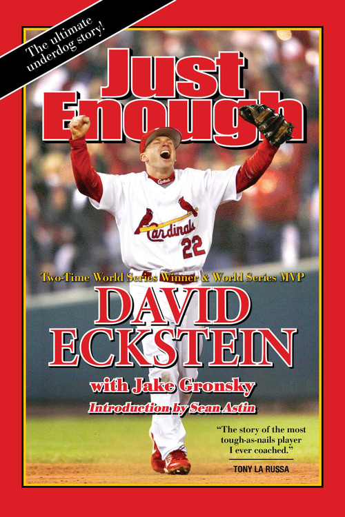 Just Enough by David Eckstein, Jake Gronsky, Sean Astin, 9781968707712