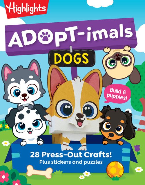 Adopt-imals Dogs by Highlights, 9781639624973