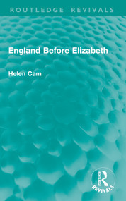 England Before Elizabeth by Helen Cam, 9781041001843
