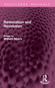 Restoration and Revolution by William Myers, 9781041016335