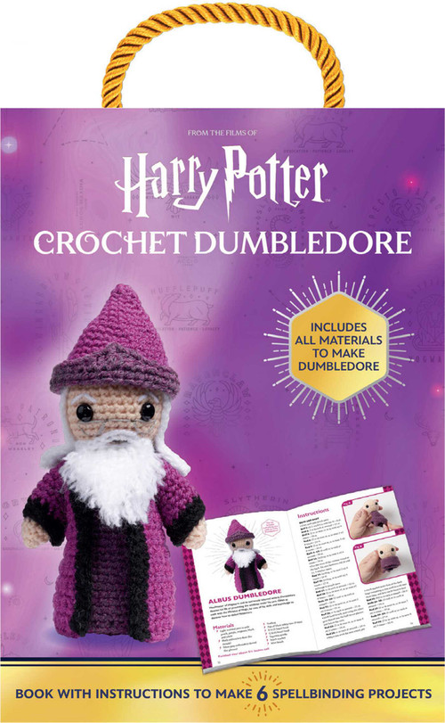 Harry Potter Crochet Dumbledore by Lucy Collin, 9781667215228