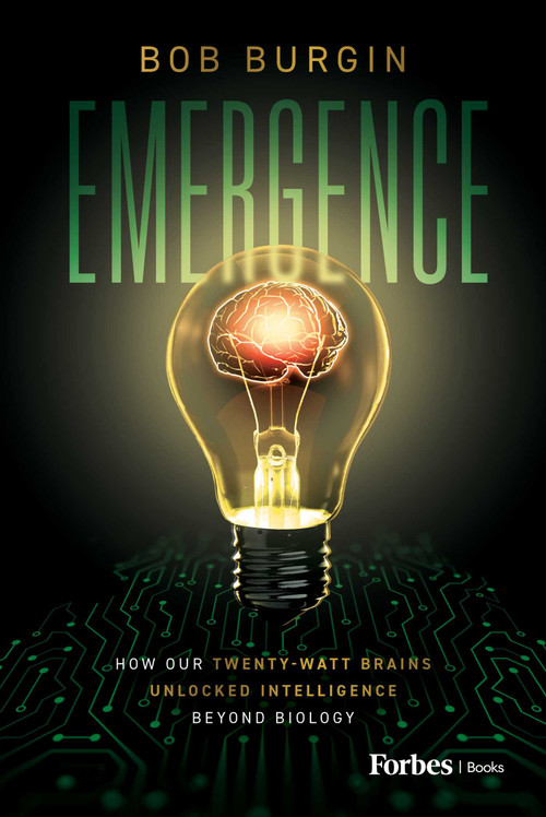 Emergence (How Our Twenty-Watt Brains Unlocked Intelligence Beyond Biology) by Bob Burgin, 9798901800317