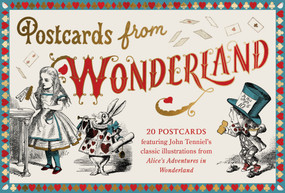 Postcards From Wonderland (20 postcards featuring John Tenniel's classic illustrations from Alice's Adventures in Wonderland) by Smith Street Books, 9781923503403