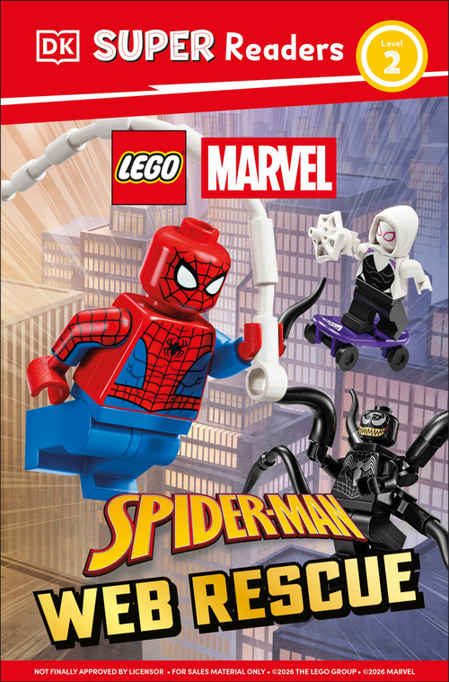 DK Super Readers Level 2 LEGO Spider-Man Web Rescue by DK, 9798217316007