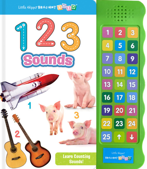 123 Sounds by Little Hippo Books, 9781960765154