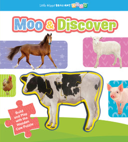 Moo and Discover (cow) by Little Hippo Books, michele fink, 9781965298213