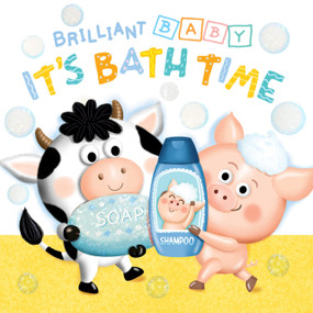 Brilliant Baby: It's Bath Time by Little Hippo Books, Eva Remisova, 9781957842721