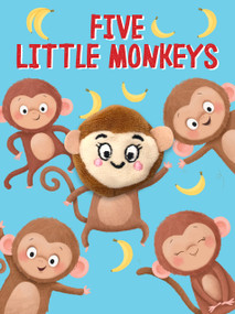 Five Little Monkeys by Little Hippo Books, Anna Jones, 9781951356446