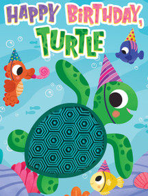 Happy Birthday, Turtle! by Little Hippo Books, 9781960009180