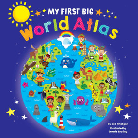 My First Big World Atlas by Little Hippo Books, 9781952137655