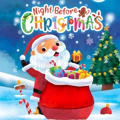 Night Before Christmas by Little Hippo Books, Ratchanee Youngsuk, 9781966969099
