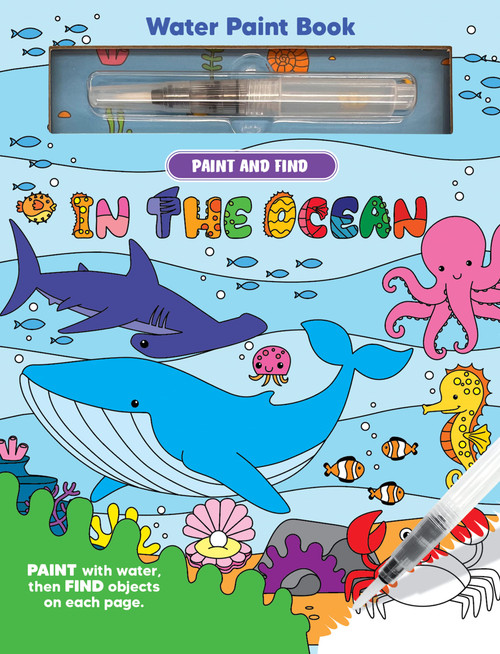 Paint and Find In the Ocean by Little Hippo Books, 9781953756992