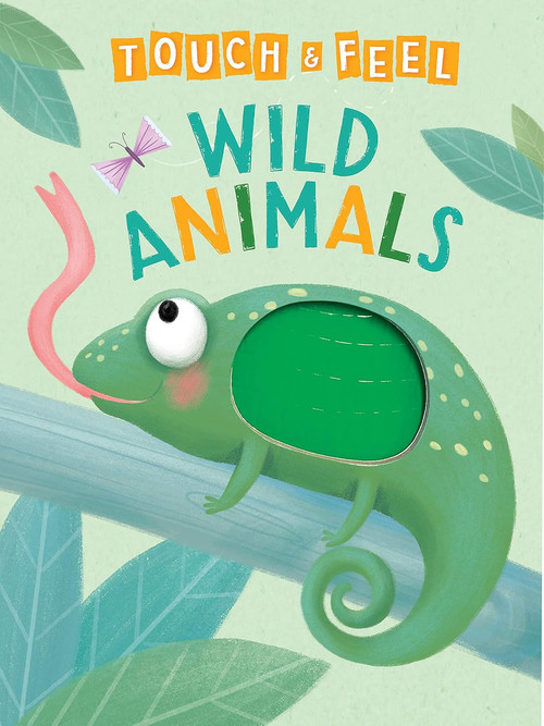 Touch & Feel Wild Animals by Little Hippo Books, Anna Jones, 9781951356644