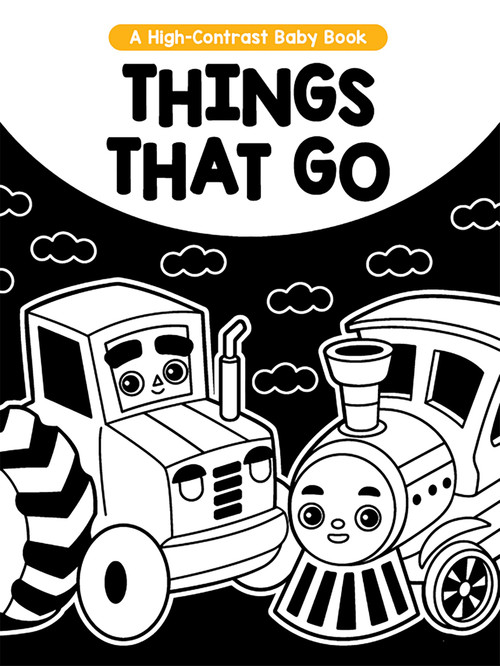 High Contrast: Things That Go by Little Hippo Books, Ksenya Savva, 9781966969648