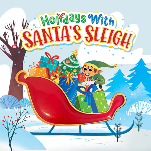 Holidays with Santa's Sleigh by Little Hippo Books, Claudio Cerri, 9781966969082