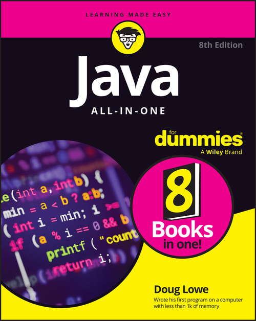 Java All-in-One For Dummies by Doug Lowe, 9781394419975