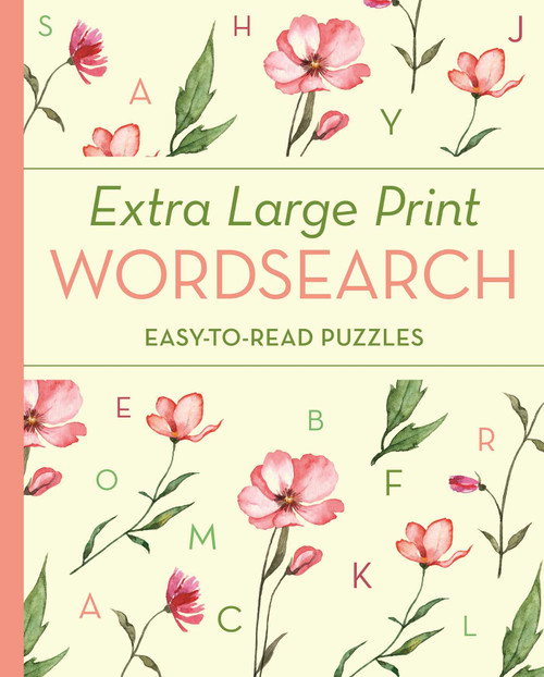 Extra Large Print Wordsearch (Easy-to-Read Puzzles) by Eric Saunders, 9781398829756