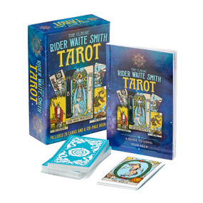 The Classic Rider Waite Smith Tarot Book & Card Deck (Includes 78 Cards and 128-Page Book) by A E Waite, Tania Ahsan, Alice Ekrek, Pamela Colman Smith, 9781398835658