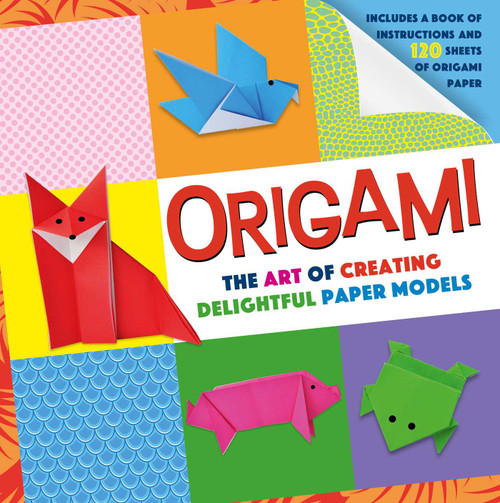 Origami (Includes a Book of Instructions and 120 Sheets of Origami Paper) by Lisa Miles, 9781398844124