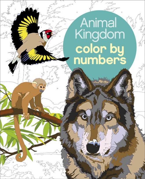 Animal Kingdom Color by Numbers by Martin Sanders, Arpad Olbey, 9781839407338
