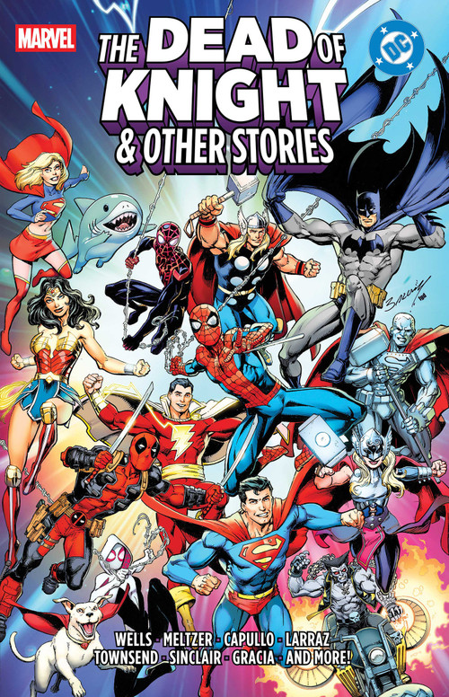Marvel/DC: The Dead Of Knight & Other Stories by Zeb Wells, Brad Meltzer, Kelly Thompson, Greg Capullo, Pepe Larraz, 9781302970246