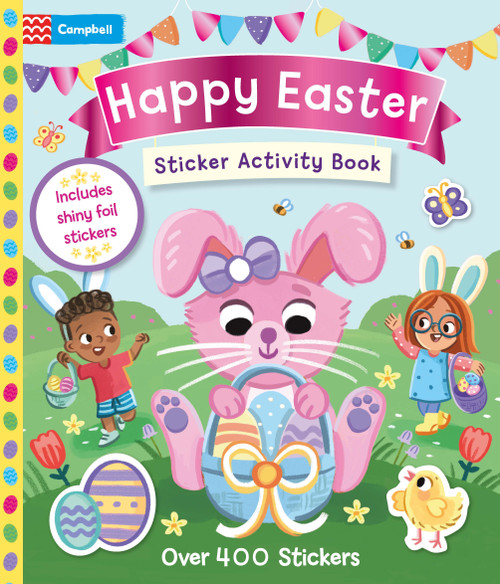 Happy Easter Sticker Activity Book by Campbell Books, 9781035077182