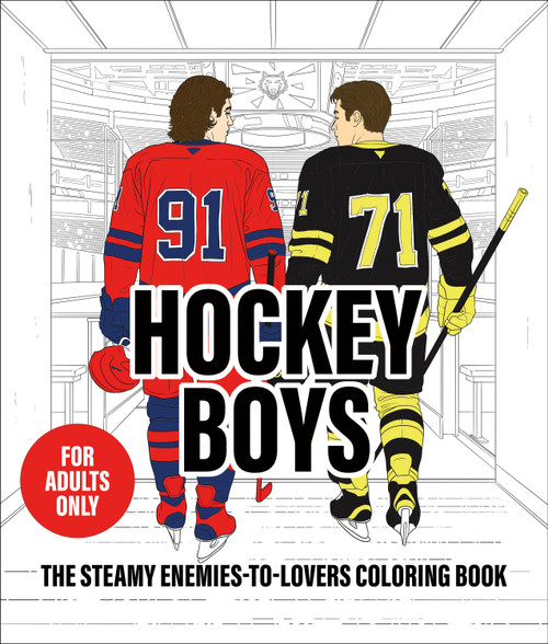 Hockey Boys (The Steamy Enemies-to-Lovers Coloring Book) by Rombutan, 9781250486394