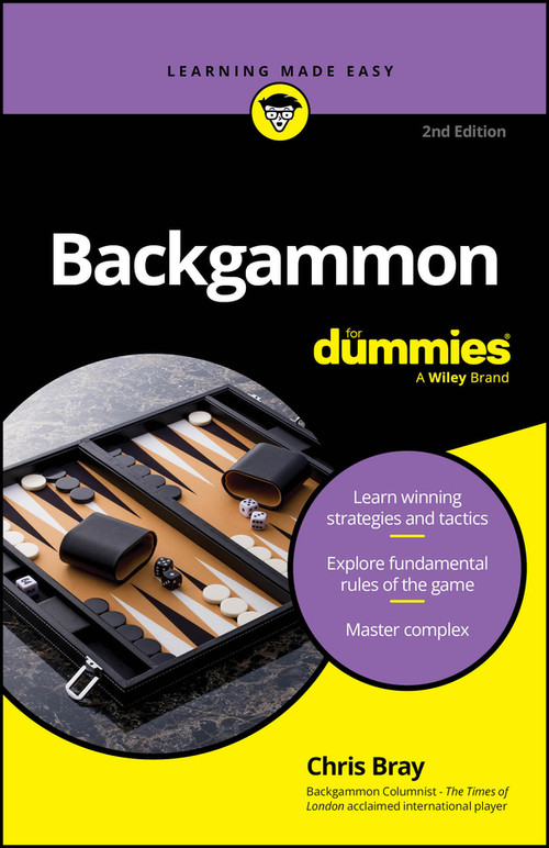 Backgammon For Dummies by Chris Bray, 9781394445516