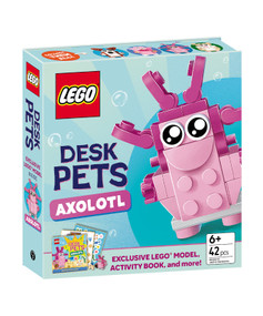 LEGO® Books. Desk Pets: Axolotl by AMEET Sp. z o.o., 9781615957125