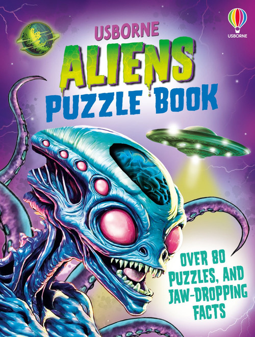 Aliens Puzzle Book by Kirsteen Robson, Gong Studios, 9781836050636