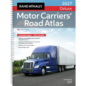 Rand McNally 2027 Deluxe Motor Carriers' Road Atlas by Rand McNally, 9780528029554