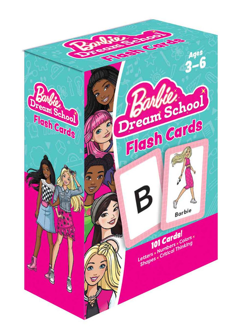 Barbie Dream School Flash Cards by Teacher Created Materials, 9798330922741