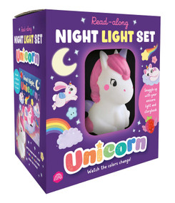Read-along Unicorn Night Light Set (Snuggle Up for Bedtime with a Color-Changing Unicorn Light and Storybook) by IglooBooks, Nikos  Yanopulos, 9781805854203