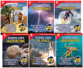 Smithsonian® STEAM Dual-Discovery Grades 3-5 Flip Book 6-Book Set by Multiple Authors, 9798330933990